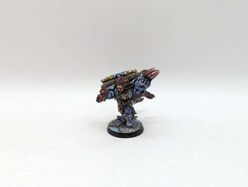 Warhammer 40k: Space Marine Space Wolves Metal Lukas The Tricker - Well Painted (AC080)