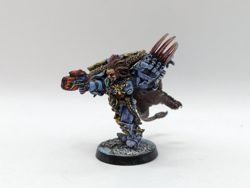 Warhammer 40k: Space Marine Space Wolves Metal Lukas The Tricker - Well Painted (AC080)