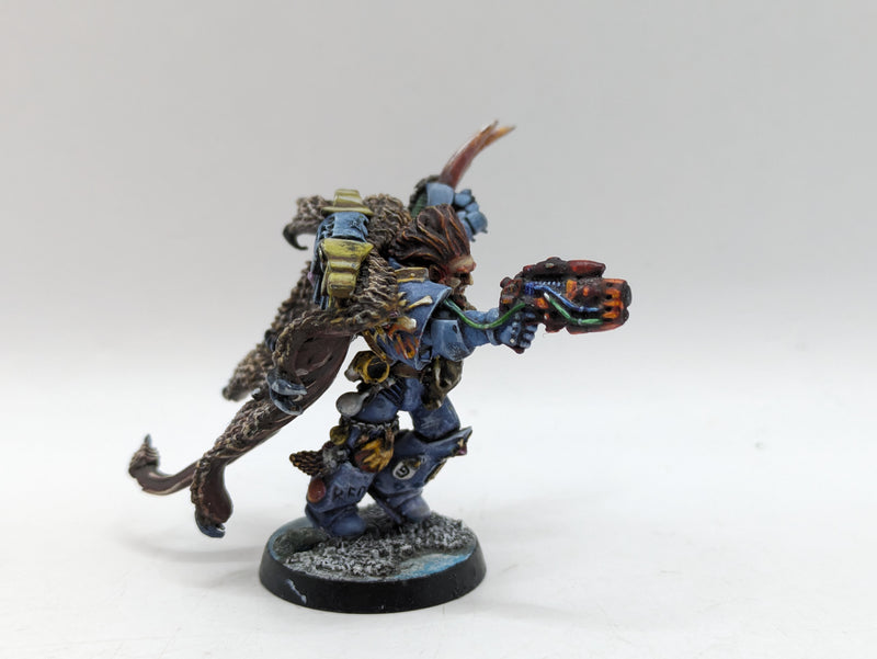 Warhammer 40k: Space Marine Space Wolves Metal Lukas The Tricker - Well Painted (AC080)