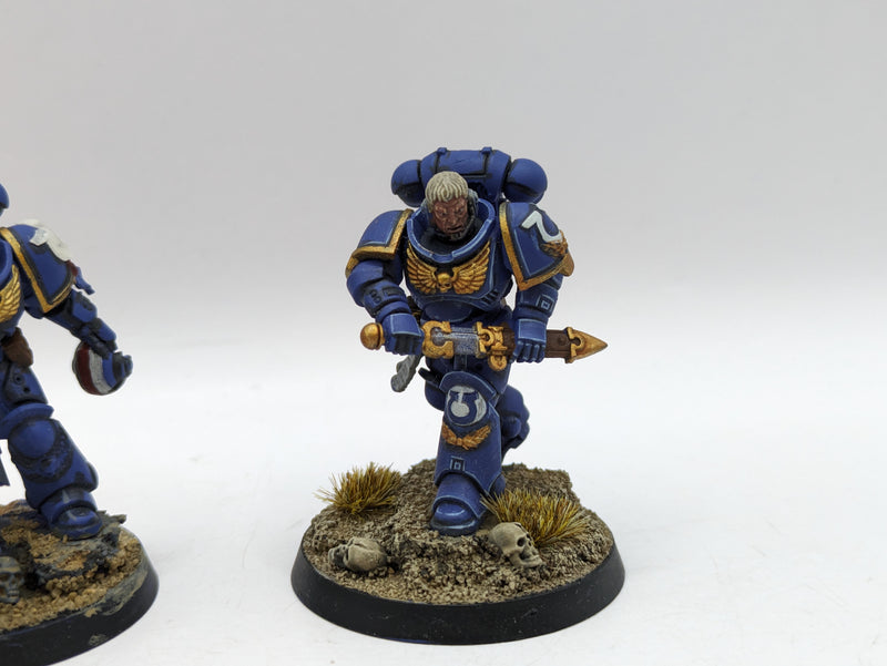 Warhammer 40k: Space Marine Ultramarines Lieutenant Clasius and Lieutenant (AI246)