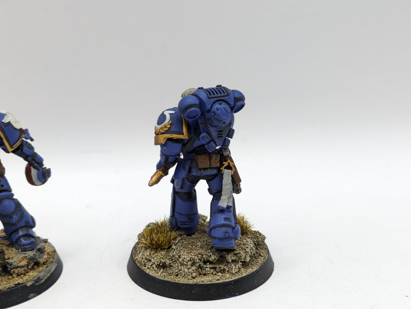 Warhammer 40k: Space Marine Ultramarines Lieutenant Clasius and Lieutenant (AI246)