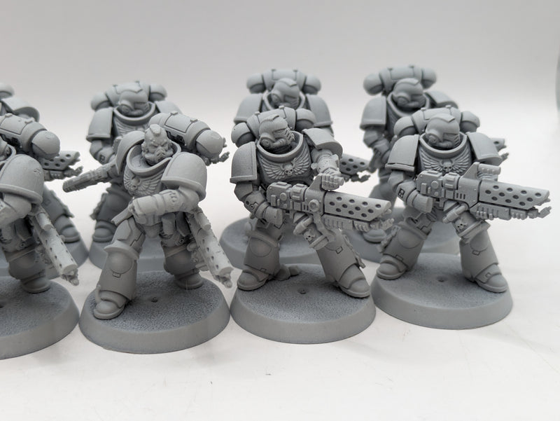 Warhammer 40k: Space Marine Infernus Squad and Terminator Librarian (BA140)