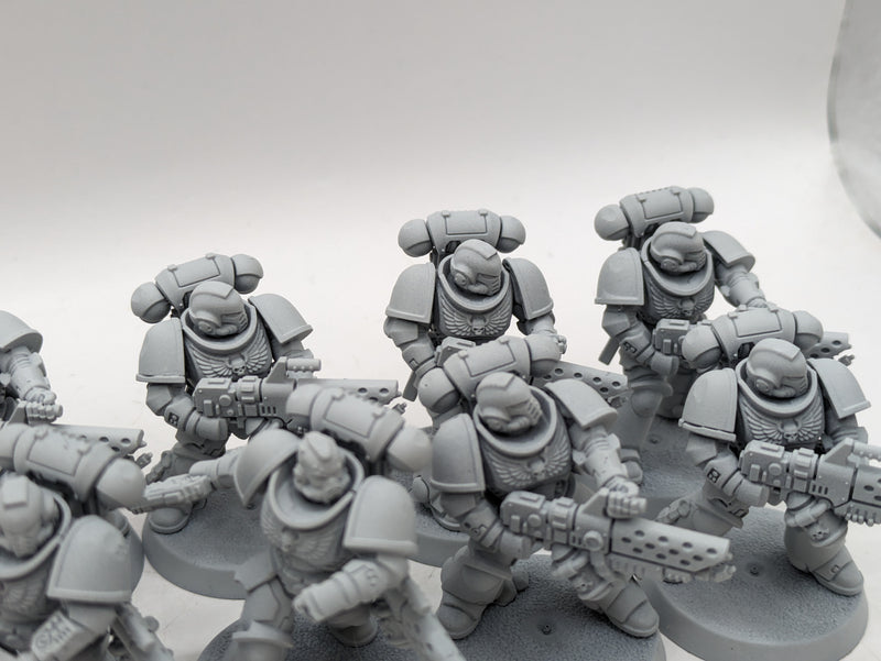 Warhammer 40k: Space Marine Infernus Squad and Terminator Librarian (BA140)