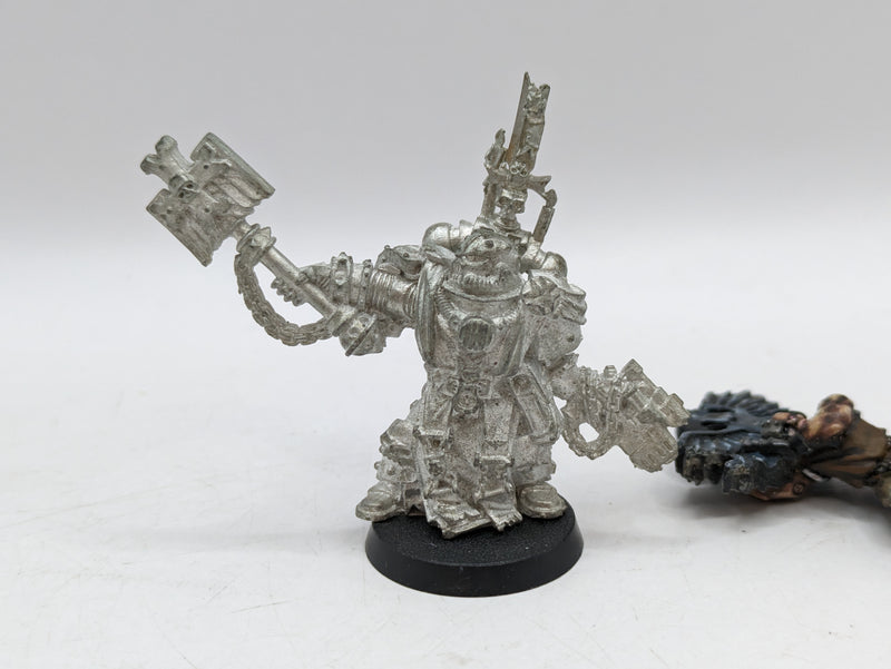 Warhammer 40k: Space Marine Black Templars Metal Chaplain Grimaldus (AI148)