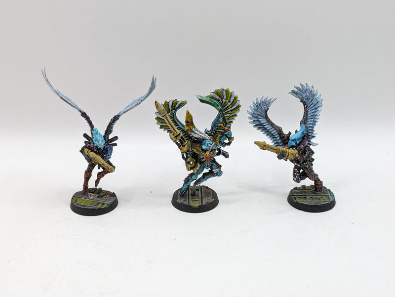 Warhammer 40.000 - Aeldari: Swooping Hawks - Kit De 6 Miniaturas De Plástico Para Montar Y Pintar, Guerreros Aerotransportados Para Tu Ejército