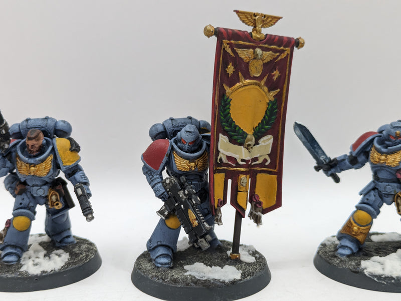 Warhammer 40k: Space Marine Space Wolves Dark Imperium Lieutenants and Ancient (AI099)