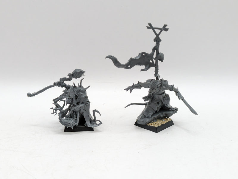 Warhammer The Old World/Age of Sigmar: Skaven Warlord and Plague Priest (AT033)