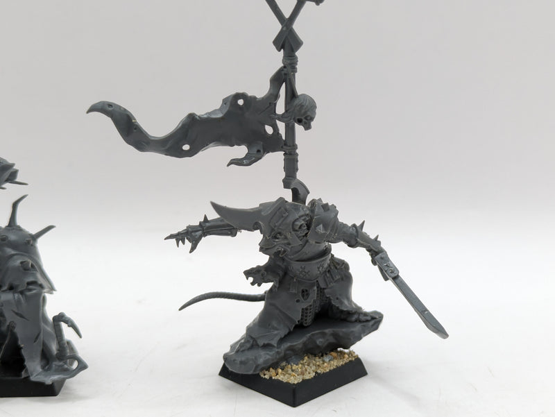 Warhammer The Old World/Age of Sigmar: Skaven Warlord and Plague Priest (AT033)