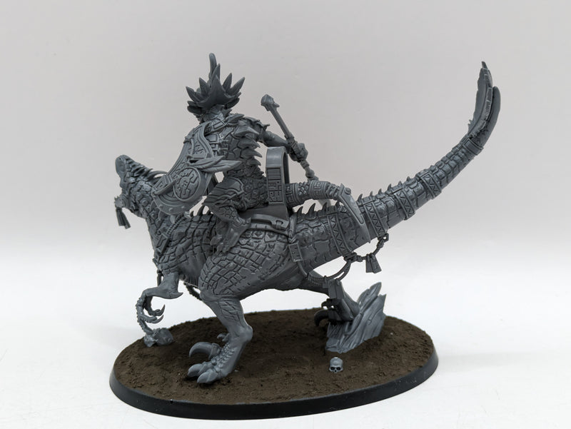 Warhammer Age of Sigmar: Seraphon Saurus Scar-Veteran on Aggradon (BA056)