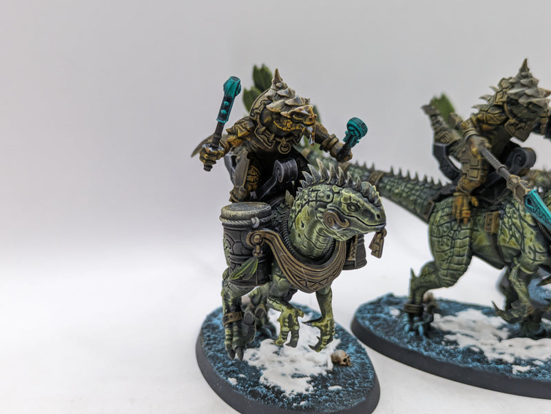 Warhammer Age of Sigmar: Seraphon Saurus Aggradon Lances (AR040)