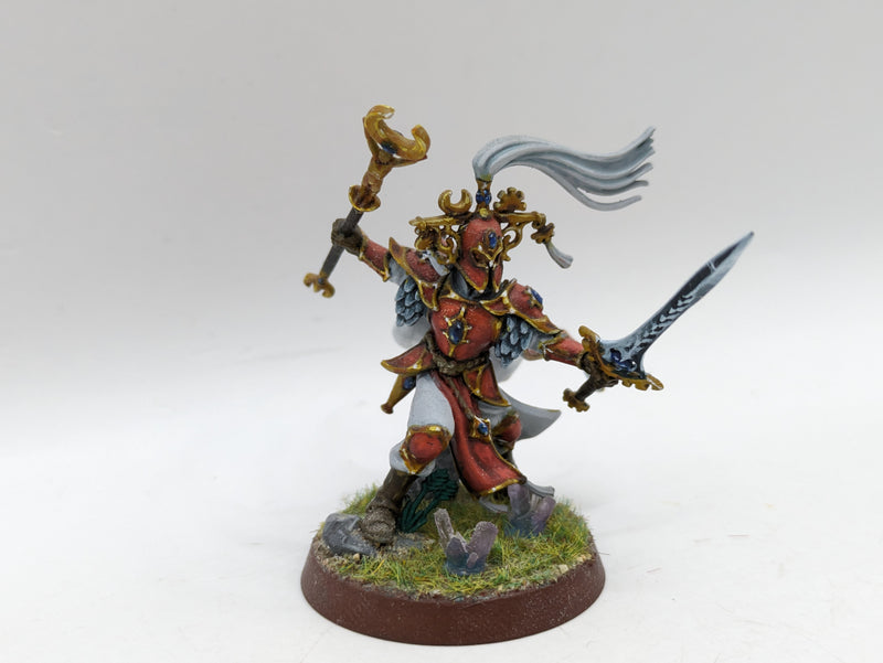 Warhammer Age of Sigmar: Lumineth Realm-Lords Scinari Loreseeker - Well Painted (BA012)