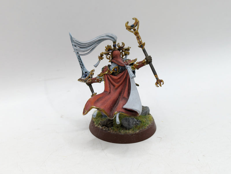 Warhammer Age of Sigmar: Lumineth Realm-Lords Scinari Loreseeker - Well Painted (BA012)