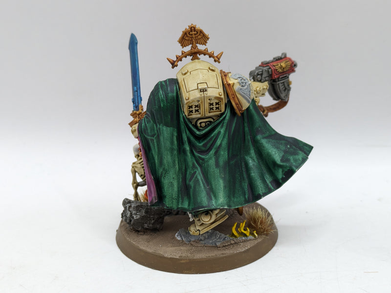 Warhammer 40k: Space Marines Dark Angels Belial and Terminator librarian (AJ014)