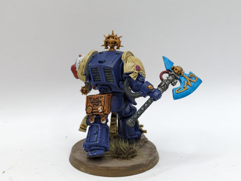 Warhammer 40k: Space Marines Dark Angels Belial and Terminator librarian (AJ014)