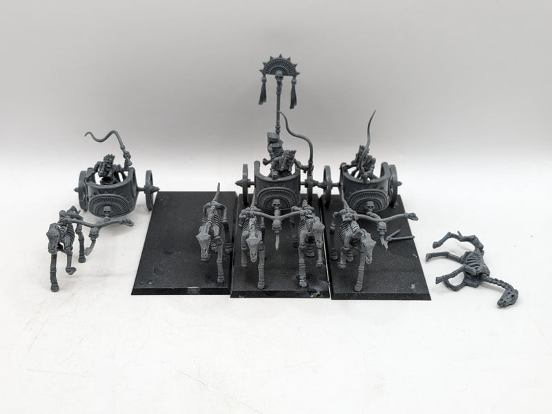 Warhammer The Old World: Tomb Kings of Khemri Skeleton Chariots (AX030)