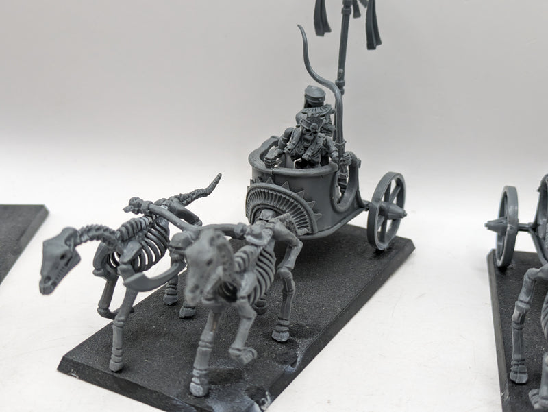 Warhammer The Old World: Tomb Kings of Khemri Skeleton Chariots (AX030)