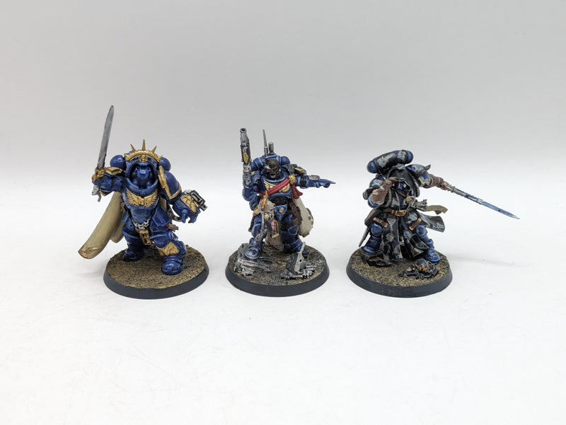 Warhammer 40k: Space Marine Phobos Captain, Librarian and Gravis Captain (AM005)