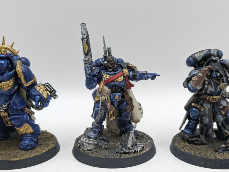 Warhammer 40k: Space Marine Phobos Captain, Librarian and Gravis Captain (AM005)