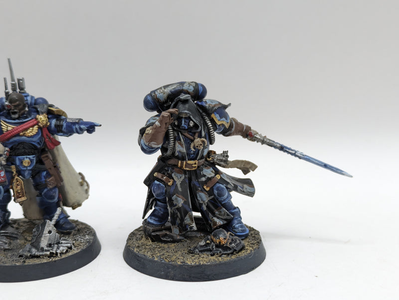 Warhammer 40k: Space Marine Phobos Captain, Librarian and Gravis Captain (AM005)