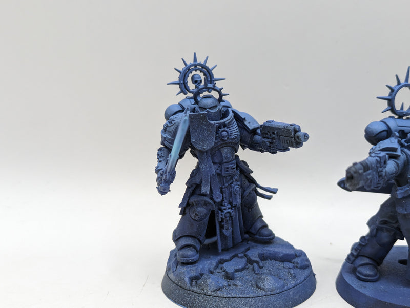Warhammer 40k: Space Marine Bladeguard Captain and Lieutenants (BC081)