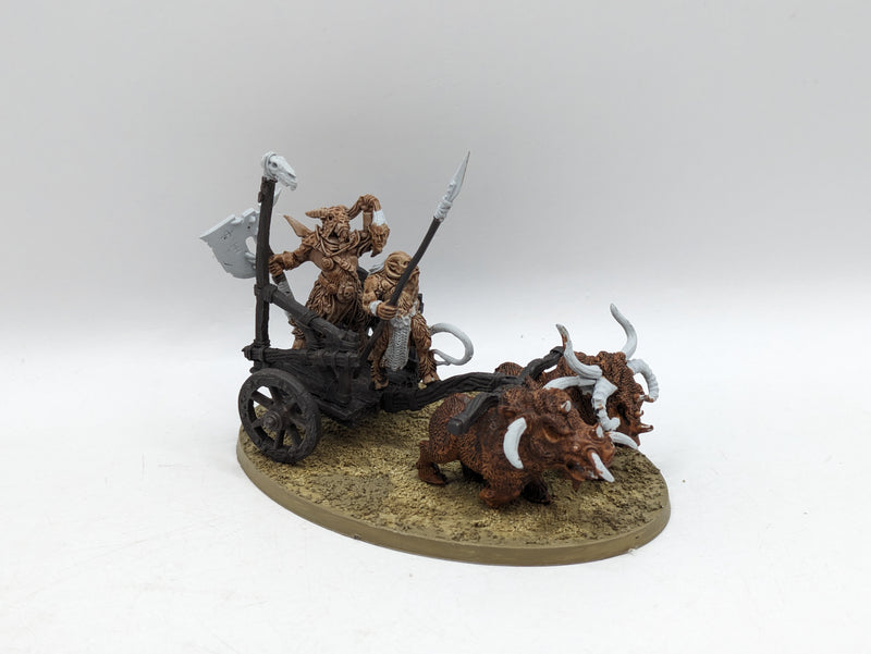 Warhammer The Old World: Beastmen Metal Chariot (AZ123)