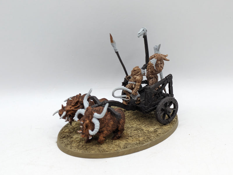 Warhammer The Old World: Beastmen Metal Chariot (AZ123)