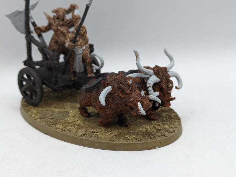 Warhammer The Old World: Beastmen Metal Chariot (AZ123)