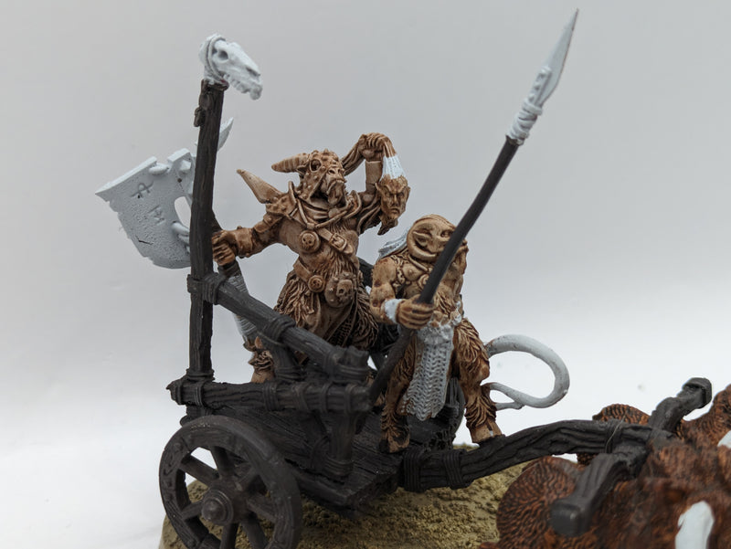 Warhammer The Old World: Beastmen Metal Chariot (AZ123)