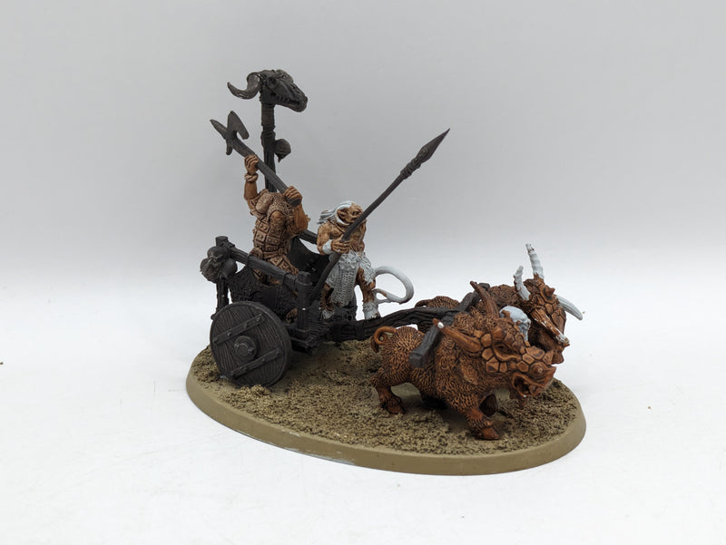 Warhammer The Old World: Beastmen Metal Chariot (AZ119)