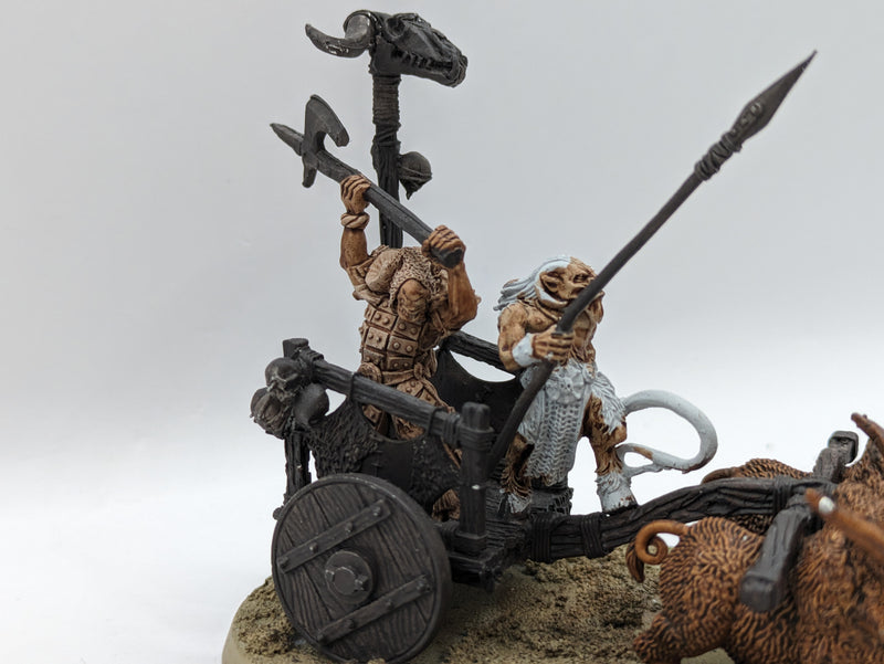 Warhammer The Old World: Beastmen Metal Chariot (AZ119)