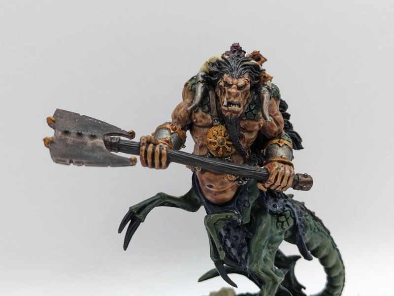 Warhammer The Old World: Beastmen Dragon Ogre Shaggoth Metal (AC018)