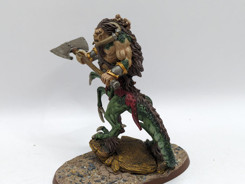 Warhammer The Old World: Beastmen Dragon Ogre Shaggoth Finecast (AE112)