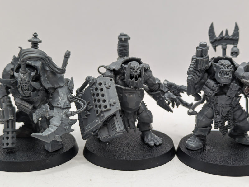 Warhammer 40k: Orks Converted Nobz/ Mega Armour Nobz (AW013)