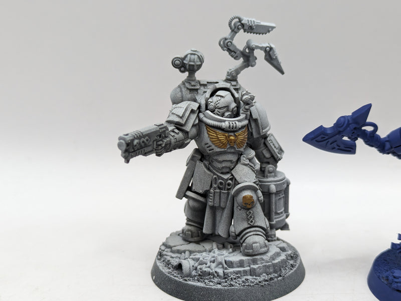 Warhammer 40k: Space Marine Leviathan Terminator Captain, Librarian and Biologis (AI144)