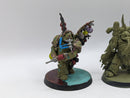 Warhammer 40k: Chaos Space Marine Death Guard Biologus Putrifier and Plague Marines (AZ238)