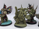 Warhammer 40k: Chaos Space Marine Death Guard Biologus Putrifier and Plague Marines (AZ238)