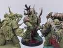 Warhammer 40k: Chaos Space Marine Death Guard Biologus Putrifier and Plague Marines (AZ238)