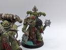 Warhammer 40k: Chaos Space Marine Death Guard Biologus Putrifier and Plague Marines (AZ238)