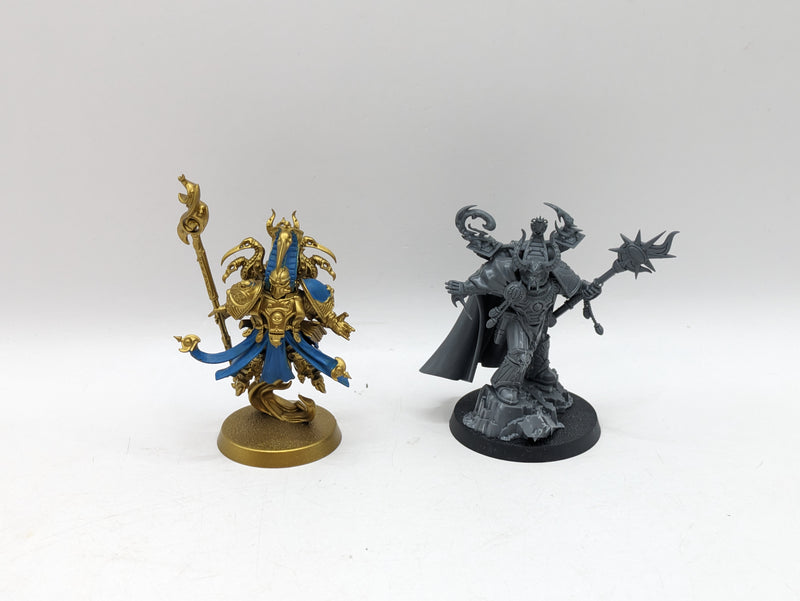 Warhammer 40k: Thousand Sons Infernal Master and Exalted Sorcerer (AW182)