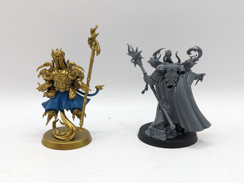 Warhammer 40k: Thousand Sons Infernal Master and Exalted Sorcerer (AW182)