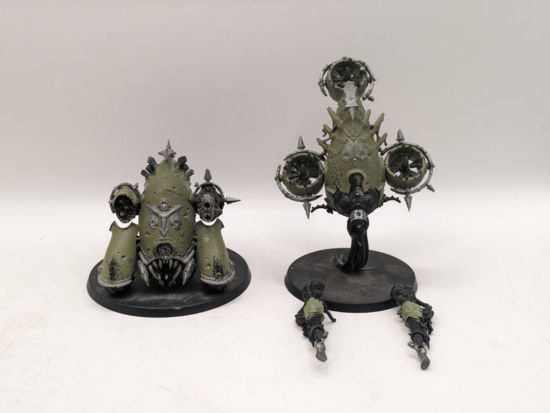 Warhammer 40k: Death Guard Myphitic Blight Hauler and Bloat Drone (AW151)