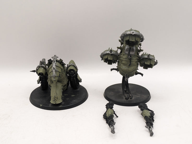 Warhammer 40k: Death Guard Myphitic Blight Hauler and Bloat Drone (AW151)