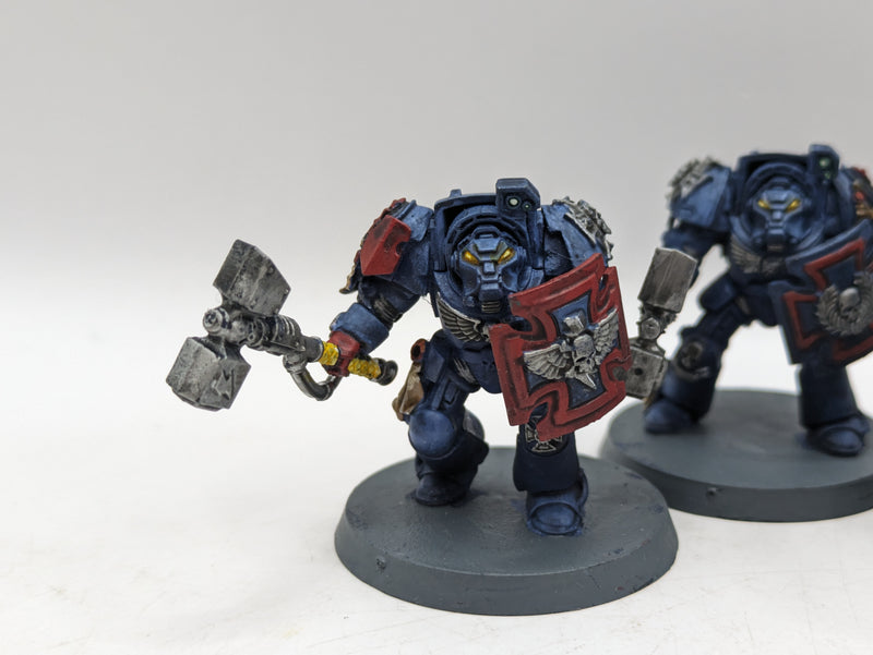 Warhammer 40k: Space Marine Crimson Fists Assault Terminators (AO017)