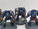Warhammer 40k: Space Marine Crimson Fists Assault Terminators (AO017)