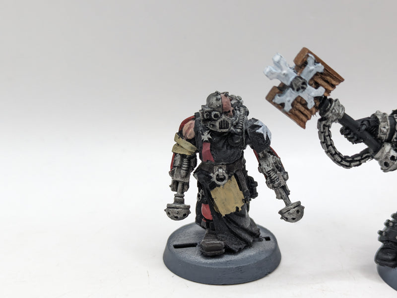 Warhammer 40k: Space Marine Black Templars Finecast Chaplain Grimaldus (AA094)