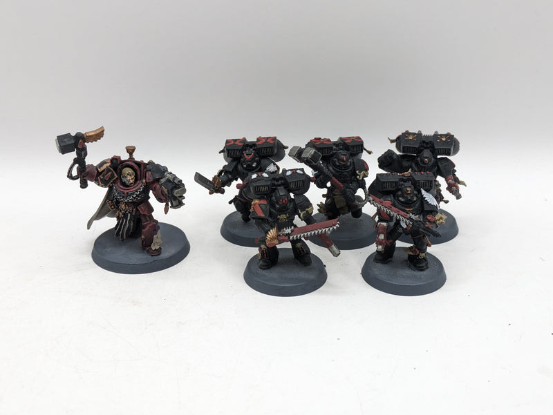 Warhammer 40k: Space Marine Flesh Tearers Death Company and Terminator Captain (AI217)