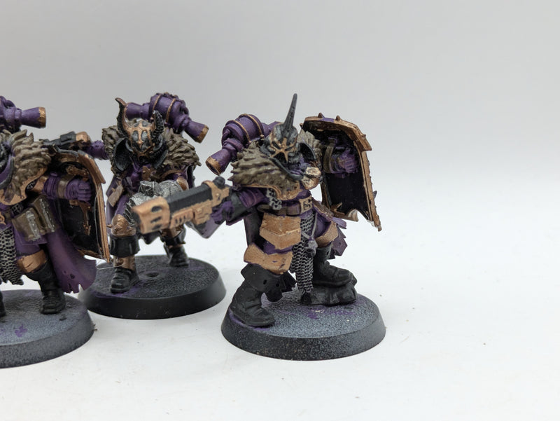 Warhammer 40k: Chaos Space Marines Converted Chosen and Terminator Lord (AA007)