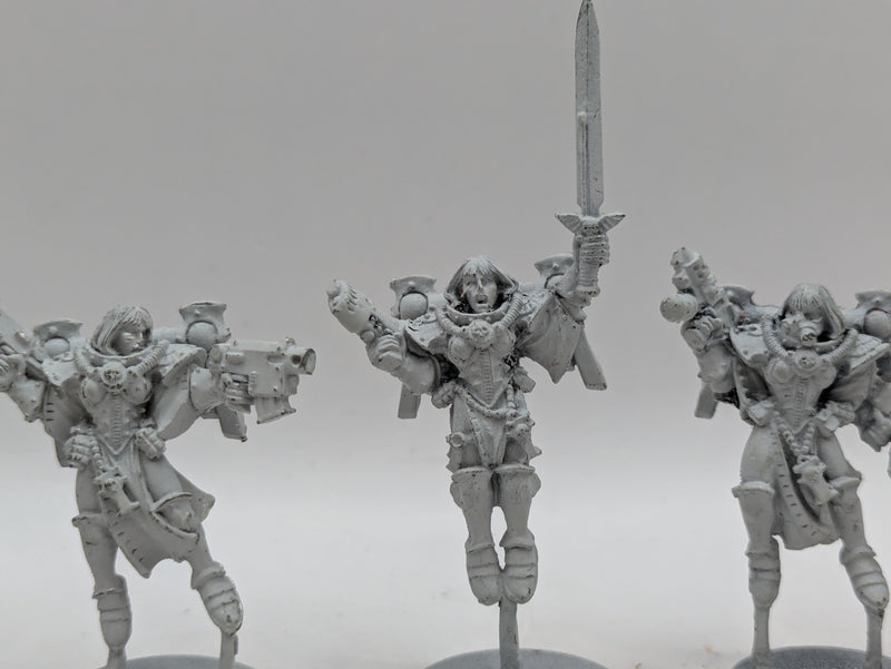 Warhammer 40k: Adepta Sororitas Metal Seraphim Squad (AJ119)