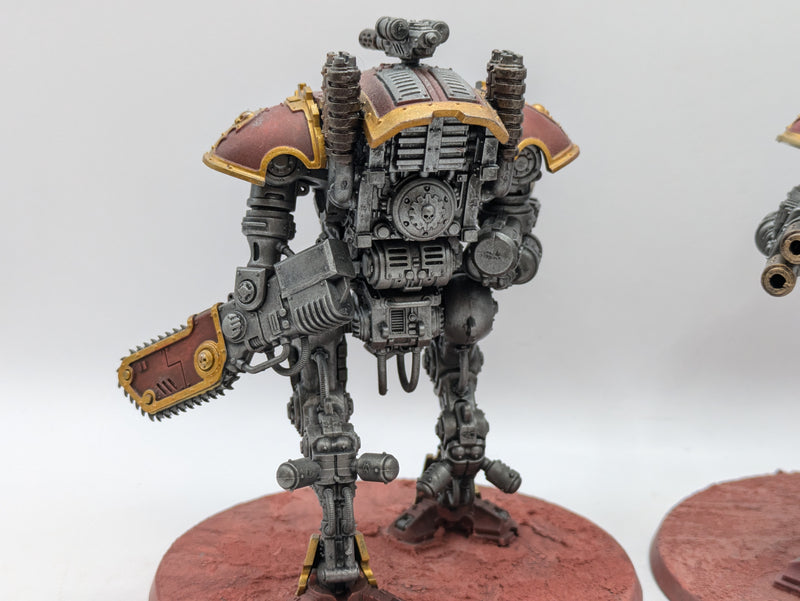 Games Workshop Warhammer 40K Imperial Knights Knight Armigers Games Workshop Warhammer 40K Imperial Knights Knight Armigers