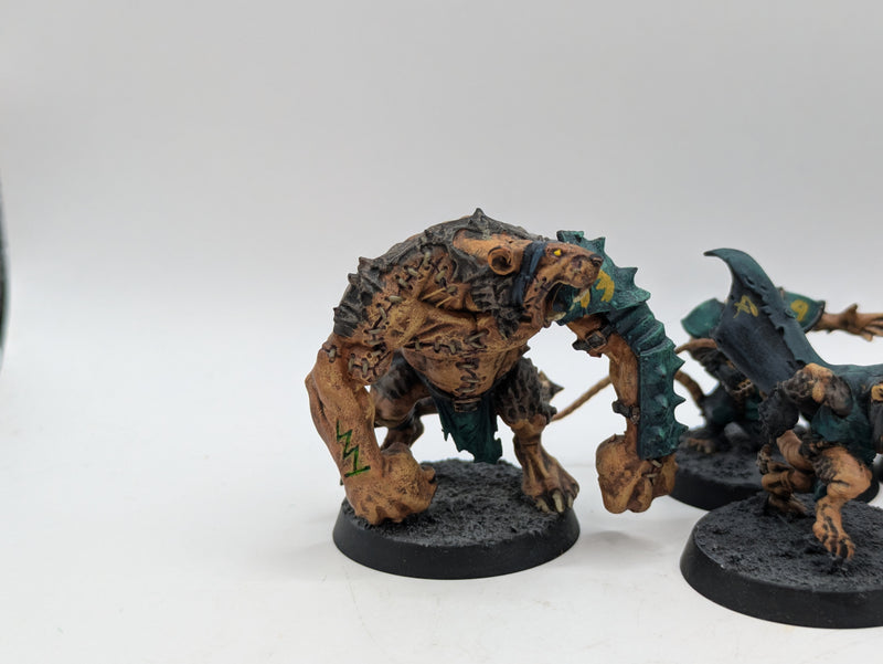 Blood Bowl: Skaven Blood Bowl Team with Rat Ogre Painted (AE108)